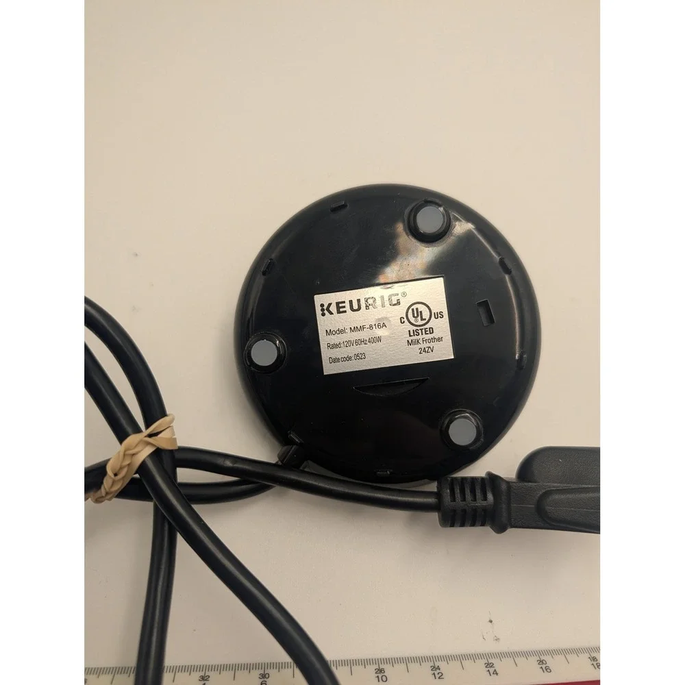 Keurig Milk Frother Power Base Replacement MMF-816A Black Charging Cord 400W
